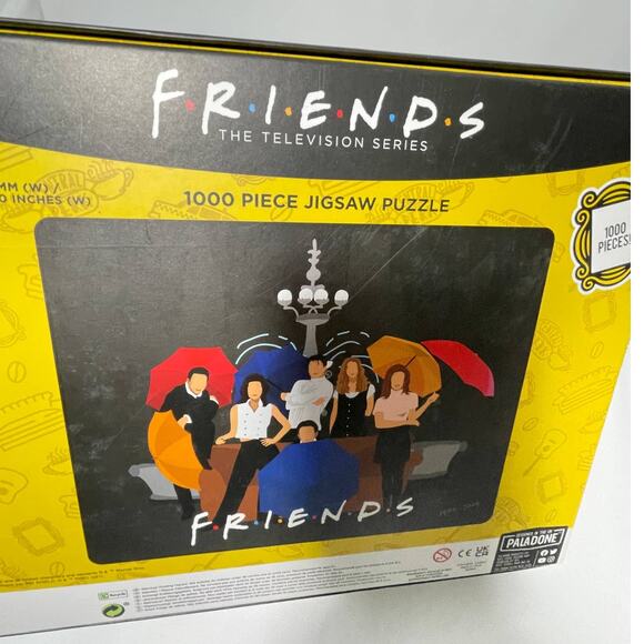 Friends The Television Series 1000 Piece Jigsaw Puzzle 24”x30” New Paladone - Picture 7 of 11
